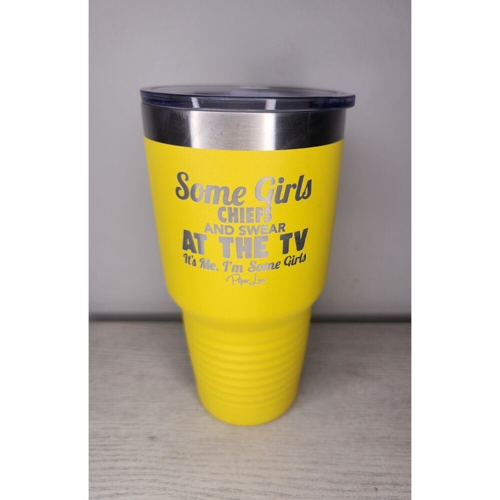 Kansas City‎ Chiefs Piper Lou Polar Camel 32oz Insulated Yellow Tumbler